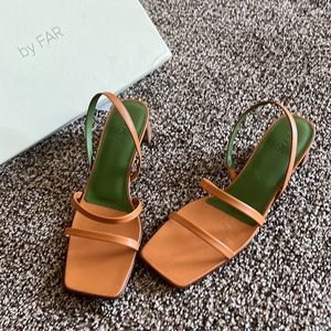 By far sandal block heel